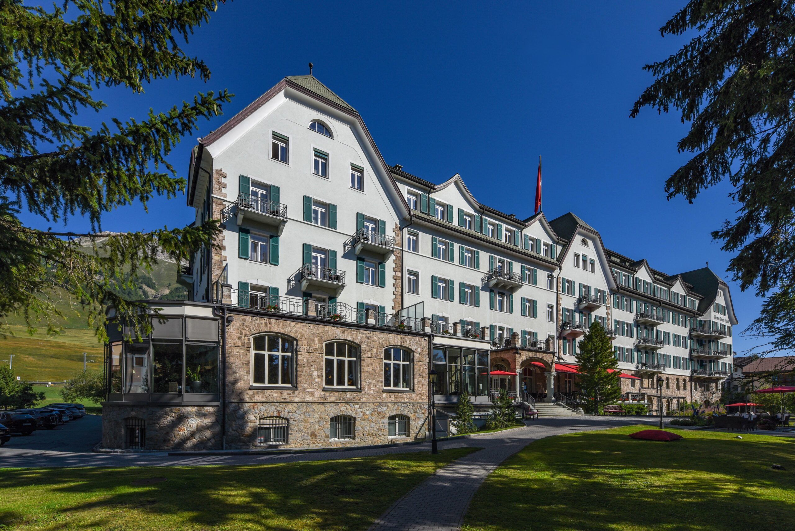 Das Cresta Palace in Celerina im Engadin