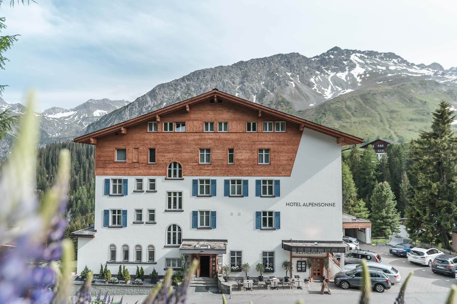 Das Hotel Alpensonne in Arosa